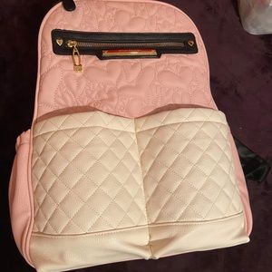 Betsey Johnson Backpack diaper bag